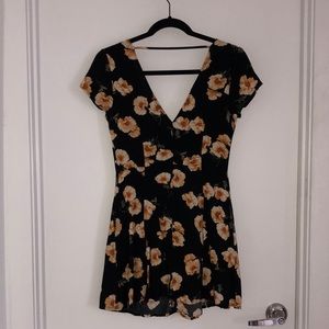 Floral Forever 21 Sundress with Pockets